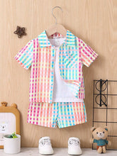 Causal Unisex Pink Radium Line Co-rd Set .